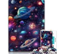 Puzzle 1000 pièces pour Adultes et Adolescents, Univers coloré, Jeux Amusants, décoration Murale, Cadeaux d'anniversaire et de Noël Uniques (75x50cm)