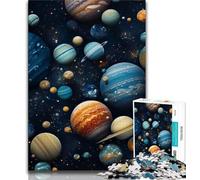 Puzzle 1000 pièces pour Adultes et Adolescents, Univers coloré, Jeux éducatifs pour la Famille, décoration d'intérieur, Cadeau (Taille 38x26cm)
