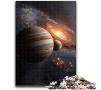 Puzzle 1000 pièces pour Adultes et Adolescents, Univers de la Voie Lactée, Puzzles pour Adolescents, avec Affiche et fiche de Questions-réponses pour Les 14 Ans et Plus (26x38cm)