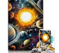 Puzzle 1000 pièces pour Adultes et Adolescents Univers Galaxie 1000 pièces pour Adultes, pour Un Jeu Stimulant et Familial (Taille 75x50cm)