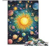 Puzzle 1000 pièces pour Adultes et Adolescents Univers Galaxie, Jeux éducatifs, décoration d'intérieur, idéal comme Cadeau pour Toute la Famille (Taille 26x38cm)