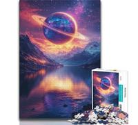 Puzzle 1000 pièces pour Adultes et Adolescents Univers planète Puzzle pour Adultes Jouets éducatifs Jeux familiaux Anniversaires et Cadeaux Uniques 26x38cm