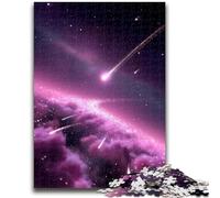 Puzzle 1000 pièces pour Adultes et Adolescents Univers Violet Ciel étoilé 1000 pièces pour Adolescents, idéal comme Cadeau pour Toute la Famille à partir de 14 Ans (75x50cm)