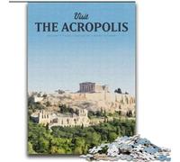 Puzzle 1000 pièces pour Adultes et Adolescents, Visite de l'Acropole Jeux éducatifs, décoration d'intérieur, idéal comme Cadeau pour Toute la Famille (75x100cm)