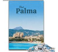 Puzzle 1000 pièces pour Adultes et Adolescents, Visite de Palma, Jouet éducatif et intellectuel décompressant, Cadeaux du Père Noël Secret (50x75cm), 1000 pièces