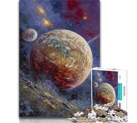 Puzzle 1000 pièces pour Adultes et Adolescents, Voie lactée, activité familiale Amusante à la Maison, Cadeau d'anniversaire, Cadeau de Voyage (Taille 38x26cm)