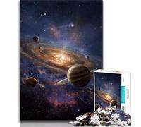 Puzzle 1000 pièces pour Adultes et Adolescents, Voie lactée, Univers et Galaxie Un Jeu Stimulant, idéal comme Cadeau pour Toute la Famille (38x26cm)