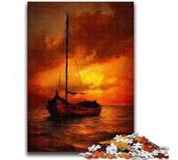 Puzzle 1000 pièces pour Adultes et Adolescents voilier Africain Un défi à relever, mais Amusant et Humoristique Cadeau d'anniversaire, Cadeaux, décoration Murale 50x75cm