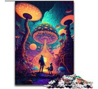 Puzzle 1000 pièces pour Adultes et Adolescents Voyageurs dans Un Autre Monde, à partir de 14 Ans Décoration d'intérieur comme Cadeau pour Toute la Famille et Les Amis (Taille 26x38cm)