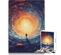 Puzzle 1000 pièces pour Adultes Event Horizon Décoration d'intérieur Jeu Pratique à partir de 14 Ans (Taille 38x52cm)