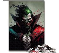 Puzzle 1000 pièces pour Adultes Evil Killer en Bois, activité Amusante à Faire à la Maison 50x75cm Un pour Noël ou Un Anniversaire