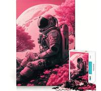 Puzzle 1000 pièces pour Adultes Explorateur céleste » Un Jeu Artistique aux Contours Nets et précis,idéal pour se divertir et Passer Un Bon Moment,ou comme Cadeau d'anniversaire (38x52cm)