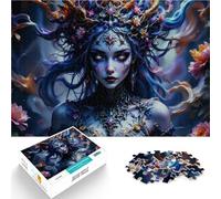 Puzzle 1000 pièces pour Adultes Face à la beauté du lac Jouet éducatif d'apprentissage Offrir en Cadeau à Toute la Famille 52x38cm