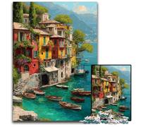 Puzzle 1000 pièces pour Adultes, falaises en Bord de mer, Jeux, Jouets, Cadeau, pour renforcer l'amour Entre Couples, à partir de 14 Ans, 26x38cm