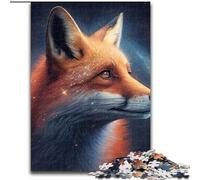 Puzzle 1000 pièces pour Adultes Fantasy Fox Puzzle 1000 pièces Cadeaux Idée Cadeau Unique de décoration d'intérieur à Faire soi-même (Taille 26x38cm)