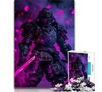 Puzzle 1000 pièces pour Adultes Fantasy Ninja Warrior 1000 pièces pour Adultes, Cadeau d'anniversaire, décoration Murale pour Les 14 Ans et Plus (Taille 38x26cm)