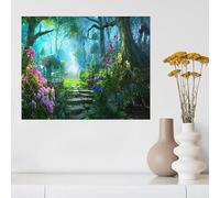 Puzzle 1000 Pièces pour Adultes,Fantasy Paysage forestier,Puzzle Adolescent Enfant Puzzle Le Cadeau Éducatif Parfait pour Les Garçons Et Les Filles(50x70cm)-220