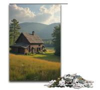 Puzzle 1000 pièces pour Adultes Ferme au Loin Puzzles pour Adultes Puzzle en Bois Jeu Stimulant 1000 PCS (38x26cm)
