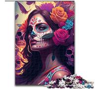 Puzzle 1000 pièces pour Adultes Fiesta of Life, décoration d'intérieur, pour Noël et Le Nouvel an des Adolescents (Taille : 26x38cm)