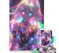 Puzzle 1000 pièces pour Adultes, Fille d'anime enchaînée, Jeu Impossible, Interaction Parent-Enfant, pour Anniversaire, Noël 38x52cm