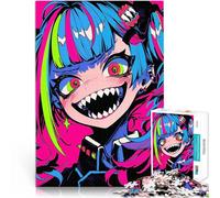 Puzzle 1000 pièces pour Adultes Fille Monstre d'Anime Défi Difficile pour soulager Le Stress De Superbes Cadeaux et Jouets 52x38cm