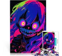 Puzzle 1000 pièces pour Adultes Fille Monstre d'Anime Jouets Jeux éducatifs Soulagement du Stress Décoration Parfaite 38x26cm