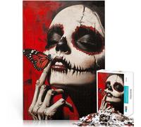 Puzzle 1000 pièces pour Adultes Fille Morte Aidez Le Cerveau à exercer des Jouets addictifs pour cultiver la Patience Super Cadeau 38x26cm