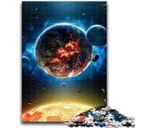 Puzzle 1000 pièces pour Adultes Fin du Monde Anti-Stress Défi Difficile Convient pour la décoration de Bureau 26x38cm