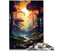 Puzzle 1000 pièces pour Adultes forêt Fantastique Jouet éducatif intellectuel décompressant 26x38cm Soulagement du Stress Défi Difficile