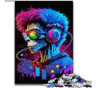 Puzzle 1000 pièces pour Adultes Frankenstein en Carton, Taille 26x38cm, Jeu de réflexion, Jeu Familial interactif, adapté aux 14 Ans et Plus