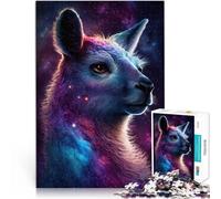 Puzzle 1000 pièces pour Adultes Galaxy Animal Alpaga Jeu Stimulant Jouets 26x38cm est idéal comme Cadeau pour Toute la Famille