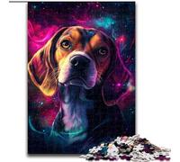 Puzzle 1000 pièces pour Adultes Galaxy Beagle, Casse-tête éducatif, décoration Artistique pour la Maison et Le Bureau, 14 Ans et Plus (Taille : 50x75cm)