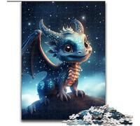 Puzzle 1000 pièces pour Adultes Galaxy Dragon Baby Puzzle en Carton, idéal pour Les Loisirs en Famille pour Les fêtes et Les Anniversaires 1000 pièces(26x38cm)