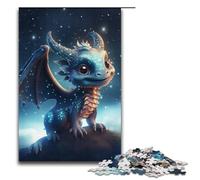 Puzzle 1000 pièces pour Adultes Galaxy Dragon Baby Puzzles pour Adultes Puzzle en Bois Jeu Stimulant 1000 PCS (38x26cm)