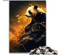 Puzzle 1000 pièces pour Adultes Galaxy Panda, Jeu Familial créatif et décoration d'intérieur, Cadeau de Noël idéal pour Les Adolescents (Taille : 50x75cm)