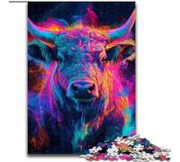 Puzzle 1000 pièces pour Adultes Galaxy Yak en Bois, Casse-tête Stimulant pour Adolescents, Jeu interactif Familial 1000 pièces(50x75cm)