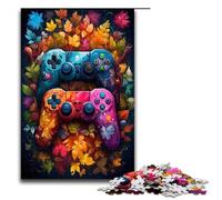 Puzzle 1000 pièces pour Adultes Gamepad Plants Jigsaw Puzzle Jeu Stimulant Une œuvre d'art Convient aux Adolescents de 14 Ans et Plus 1000 pièces (75 x 50 cm)