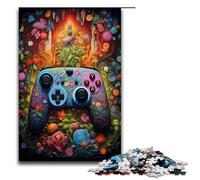 Puzzle 1000 pièces pour Adultes Gamepad Plants Puzzle Game Décoration Parfaite pour Les Adolescents de 14 Ans et Plus 1000 pièces (75 x 50 cm)