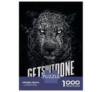 Puzzle 1000 Pièces pour Adultes Get Shit Done Puzzle pour Adultes Jeu Manuel Décoration Murale pour Les Joueurs 38x26cm/1000pcs
