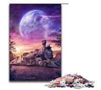 Puzzle 1000 pièces pour Adultes Going Home Puzzles pour Adultes Puzzle en Bois Jeu Stimulant 75x50cm