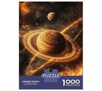 Puzzle 1000 Pièces pour Adultes Golden Cosmic Realm Puzzle pour Adultes Jeux Relaxants Analyse Et Logique, Idéal comme Cadeau pour Toute La Famille 52x38cm/1000pcs