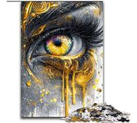 Puzzle 1000 pièces pour Adultes Golden Eye, Jeu interactif Familial, Cadeau Stimulant pour Les Cerveaux (Taille 50x75cm)