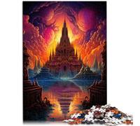 Puzzle 1000 pièces pour Adultes Grand Palais de Thaïlande pour Le Plaisir en Famille 26x38cm est idéal comme Cadeau pour Toute la Famille pour Les 14 Ans