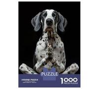 Puzzle 1000 Pièces pour Adultes Great Dane Yoga Relax Puzzles pour Adultes Analyse Et Logique Liste De Souhaits avec Le Père Noël Cadeaux Uniques pour Un Anniversaire Et Noël 52x38cm/1000pcs