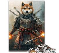 Puzzle 1000 pièces pour Adultes, Guerrier Corgi Japonais, 1000 pièces pour Adolescents, Jeu éducatif, Jouet de défi, à Offrir en Cadeau à Toute la Famille, 50x75cm