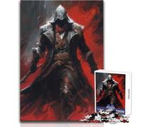 Puzzle 1000 pièces pour Adultes - Guerrier des ténèbres ou Assassins - Un Passe-Temps paisible et satisfaisant - Assemblage Parfait - Découpe de précision - Dimensions:50x75cm