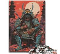 Puzzle 1000 pièces pour Adultes, Guerrier Ninja Japonais, Jeux éducatifs, décoration d'intérieur, Cadeau d'anniversaire, Cadeaux pour Les 14 Ans et Plus, 50x75cm