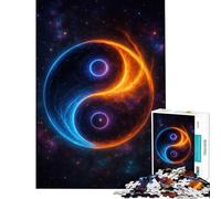 Puzzle 1000 pièces pour Adultes Harmonie céleste Puzzle 1000 pièces à Monter soi-même défi Difficile Cadeau d'anniversaire (50x75cm)