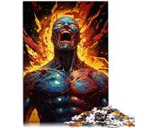 Puzzle 1000 pièces pour Adultes héros Anti-Stress 26x38cm Chaque pièce est Unique - Jeu Familial Stimulant et Amusant pour Les 14 Ans