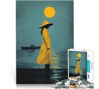 Puzzle 1000 pièces pour Adultes Horizon de Solitude Jeu Familial Anti-Stress Défi Difficile est idéal comme Cadeau pour Toute la Famille 26x38cm